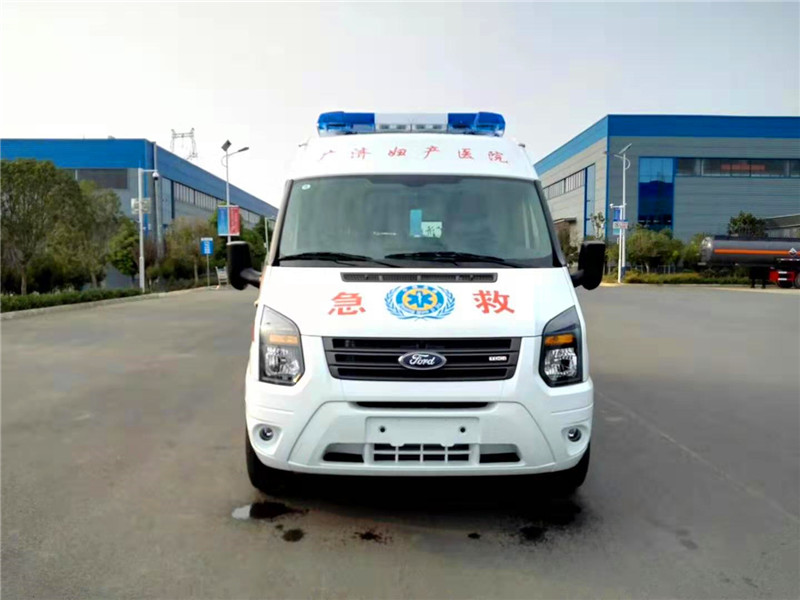 福特新世代V348长轴高顶运输型救护车