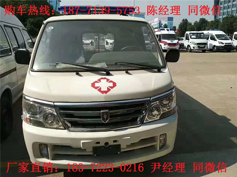 金杯海狮平顶运输型救护车（汽油）